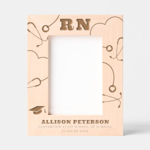 RN Abschluss Geätzte Rahmen