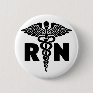 RN Abzeichen Button