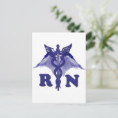 RN Angel Postkarte (Stehend Vorderseite)