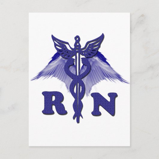 RN Angel Postkarte (Vorderseite)