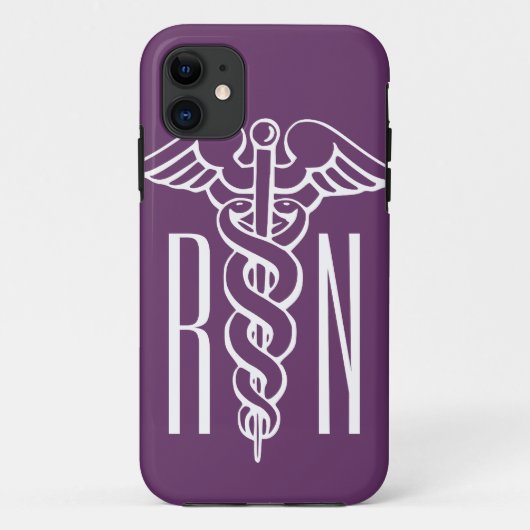 Rn-ausgebildete Krankenschwester iPhone Case-Mate iPhone Hülle (Rückseite)