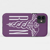 Rn-ausgebildete Krankenschwester iPhone Case-Mate iPhone Hülle (Rückseite (Horizontal))