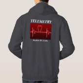 RN, Einheit, Personalisierung, Name, Anmeldeinform Hoodie (Rückseite)