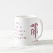 RN-Geschenk - Persönlich - Rosa Kaffeetasse (VorderseiteRechts)
