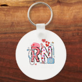 Rn Good Hands Niedlich Krankenpflege Student Gradu Schlüsselanhänger (Vorderseite)