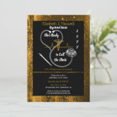 RN Graduation Party Sie ist bereit, die Shots zu n Einladung (Stehend Vorderseite)