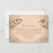 RN Graduation Pinning Ceremony Party Dankeskarte (Vorderseite)