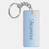 RN Jasmine Name Schlüsselkette Schlüsselanhänger (Vorderseite links)