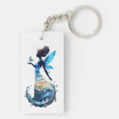 RN Jasmine Name Schlüsselkette Schlüsselanhänger (Rückseite)