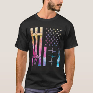 RN-Krankenschwester Christlicher Jesus Notaufnahme T-Shirt