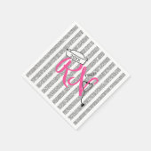 RN Krankenschwester Graduierung Party Dekoration, Serviette (Ecke)