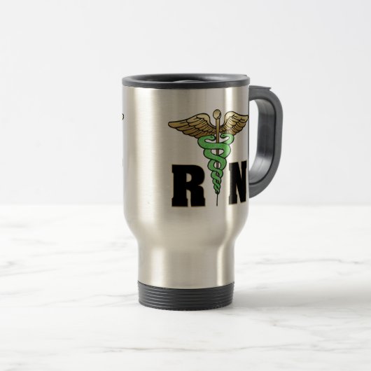 Rn-Krankenschwester Reisebecher (VorderseiteRechts)