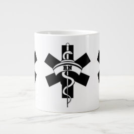 RN-Krankenschwestern Jumbo-Tasse