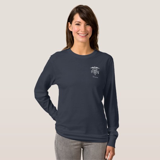 RN Long Sleeve T-Shirt with Name (Vorne ganz)