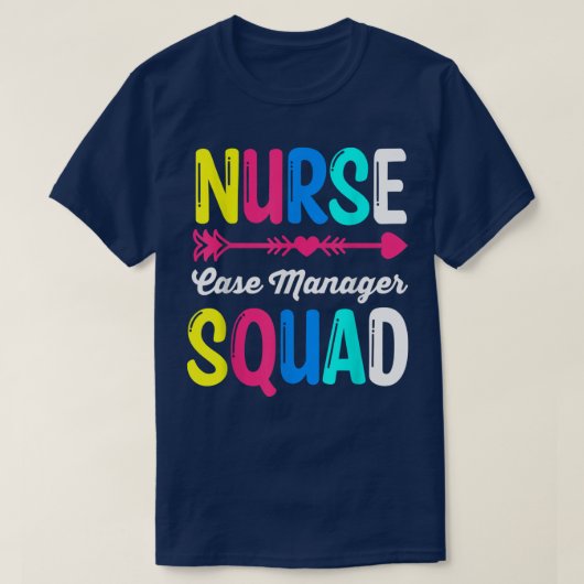 RN LPN Krankenpflege Squad Nurse Case Manager Squa T-Shirt (Design vorne)