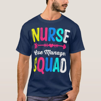 RN LPN Krankenpflege Squad Nurse Case Manager Squa T-Shirt