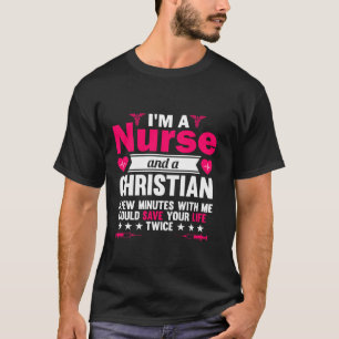 RN LVN CNA Nurse Grad Christliche Coole Nursing Gr T-Shirt