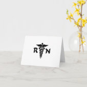 RN Medical Symbol Karte (Gelbe Blume)