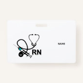 RN Name Badge Ausweis (Vorderseite)