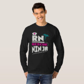 RN Ninja Nurse For Nurses Nursing For Nurses T-Shirt (Vorne ganz)