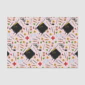 RN Nurse Abschluss Seidenpapier (Vorderseite)