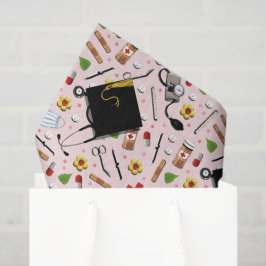 RN Nurse Abschluss Seidenpapier