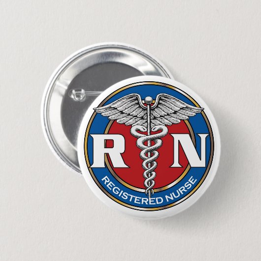RN Nurse Button (Vorne & Hinten)
