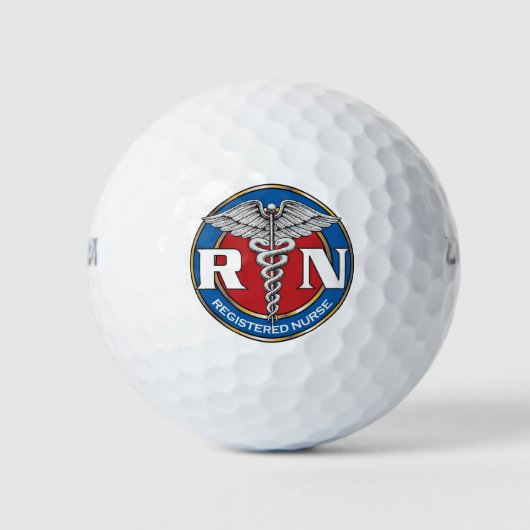 RN Nurse Golfball (Vorderseite)