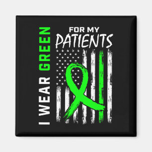 rn Nurse Green für meine Patienten Niereninsuffizi Magnet