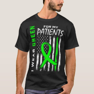 rn Nurse Green für meine Patienten Niereninsuffizi T-Shirt