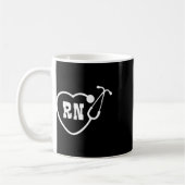 Rn Nurse Logo Kaffeetasse (Links)