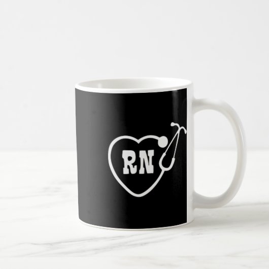 Rn Nurse Logo Kaffeetasse (Rechts)