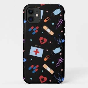 RN Nurse Nursing Student   Medizinisches Muster Case-Mate iPhone Hülle