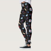 RN Nurse Nursing Student | Medizinisches Muster Leggings (Links)
