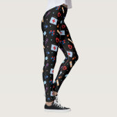 RN Nurse Nursing Student | Medizinisches Muster Leggings (Rechts)