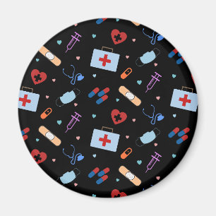 RN Nurse Nursing Student Medizinisches Muster Magnet