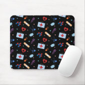 RN Nurse Nursing Student | Medizinisches Muster Mousepad (Mit Mouse)
