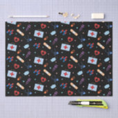 RN Nurse Nursing Student | Medizinisches Muster Seidenpapier (Handwerk)