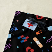 RN Nurse Nursing Student | Medizinisches Muster Strandtuch (Beispiel)