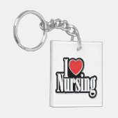 RN Nurse Schlüsselanhänger (Vorderseite links)