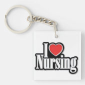 RN Nurse Schlüsselanhänger (Vorderseite)