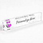 RN Nurses Care Name Plate Namensplakette