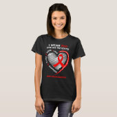 Rn Nurses I Tragen Red Heart Disease Awareness T-Shirt (Vorne ganz)