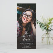 RN Nursing 4 Foto Collage Graduation Party Einladung (Stehend Vorderseite)