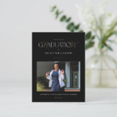 RN Nursing Degree Foto Abschluss Ankündigung Postkarte (Stehend Vorderseite)