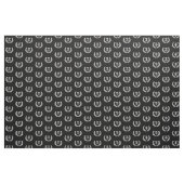 RN Nursing School Abschluss Pattern Black Stoff (Fat Quarter (45,7 x 55,9 cm))