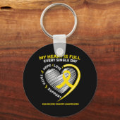 RN Pädiatrischer Onkologe Kinderkrebs Schlüsselanhänger (Vorderseite)