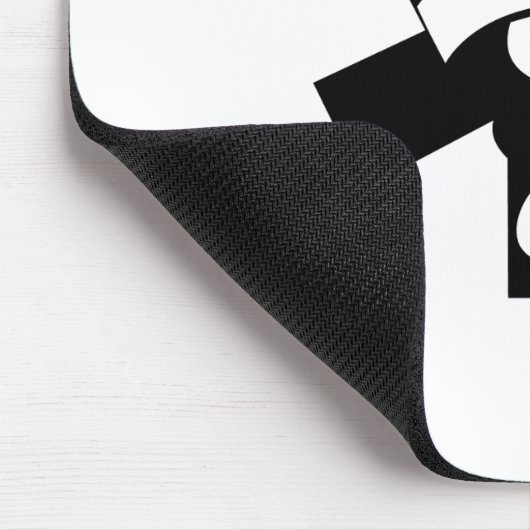 RN pflegt medizinisches Symbol Mousepad (Ecke)