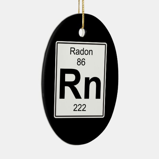 Rn - Radon Keramik Ornament (Rechts)