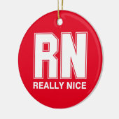 RN Really Nice Keramik Ornament (Links)